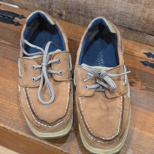 Sperry Kids Brown Moccasins